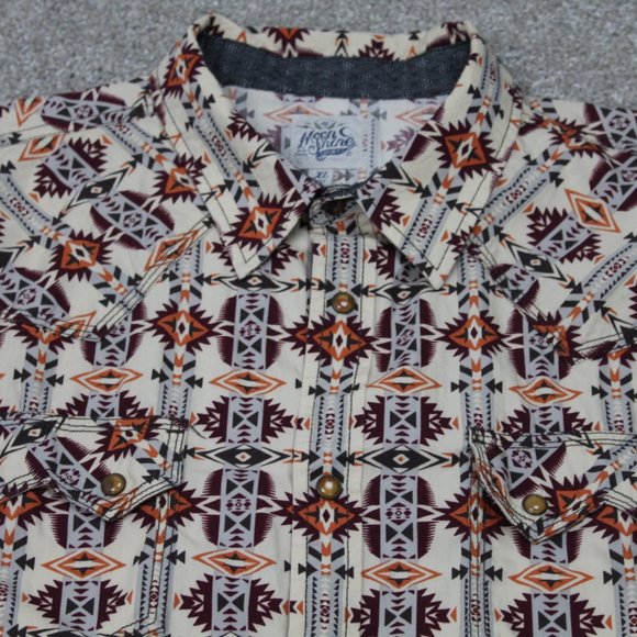 Moonshine Spirit by Brad Paisley Shirt Mens XL Pearl Snap S/S Western Rodeo - Picture 2 of 9